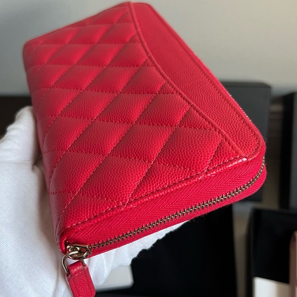 Authentic Chanel Classic caviar zippy long wallet - Picture 7 of 16